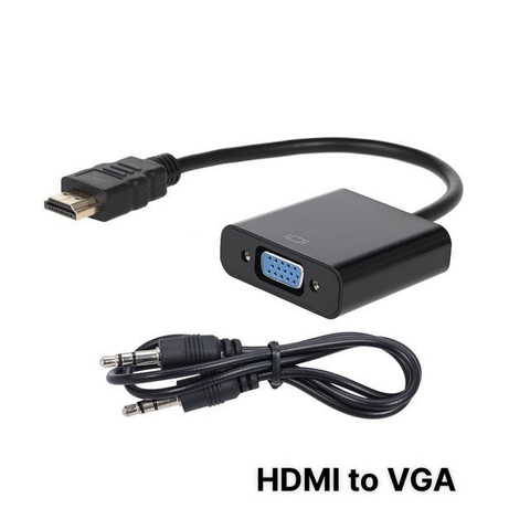 Cáp Chuyển Hdmi Ra VGA (Có Audio) Giá Sỉ