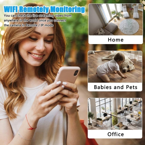 CAMERA NGUỴ TRANG MINI WIFI X5