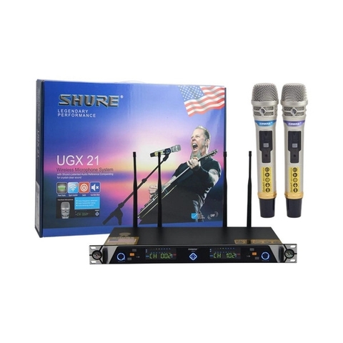 Micro Karaoke Không Dây SHURE UGX-21 Giá Sỉ