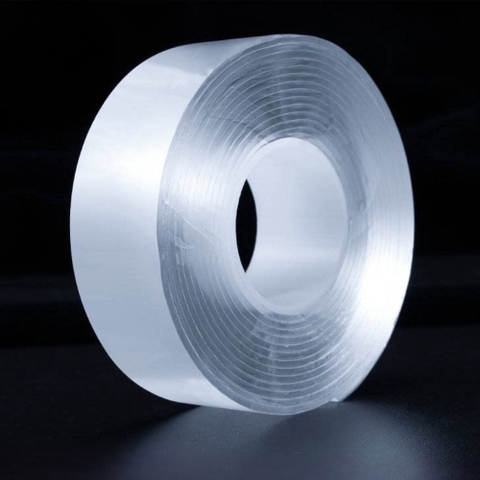 BĂNG KEO NANO 2 MẶT SIÊU DÍNH TRONG SUỐT DÀI 3M GIÁ SỈ