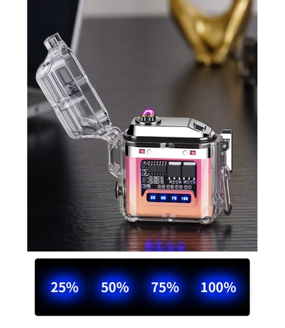 BẬT LỬA ĐIỆN PLASMA TÍCH HỢP ĐÈN PIN SIÊU SÁNG HQ-18