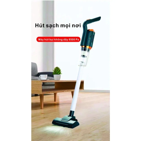 MÁY HÚT BỤI FH268 120W KHÔNG DÂY SẠC PIN CÁN DÀI CHỐNG ĐAU LƯNG TIỆN LỢI GIÁ SỈ