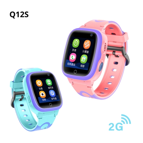 ĐỒNG HỒ TRẺ EM THÔNG MINH Q12S, VIDEO CALL, ĐỊNH VỊ GPS, SIM 2G GIÁ SỈ