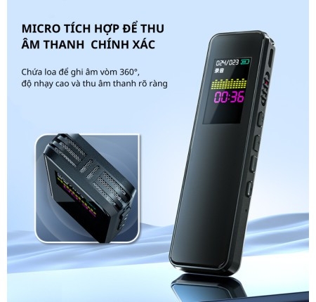 MÁY GHI ÂM CHÍNH HÃNG MINI KĨ THUẬT SỐ HP XXJ1 (64GB)