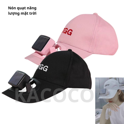 NÓN LƯỠI TRAI KÈM QUẠT NĂNG LƯỢNG MẶT TRỜI GIÁ SỈ