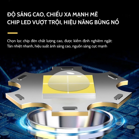 ĐÈN PIN SIÊU SÁNG PH-258L