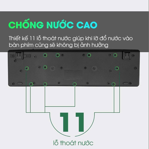 COMBO PHÍM CHUỘT CÓ DÂY CHÍNH HÃNG DEIOG DY-811D