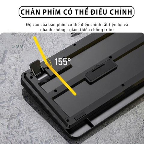 COMBO PHÍM CHUỘT CÓ DÂY CHÍNH HÃNG DEIOG DY-817S