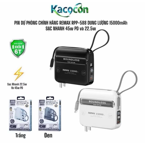Pin Mã RPP-588 15000mAH
