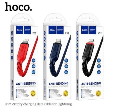CÁP SẠC HOCO X59 USB TO LIGHTNING (1M)