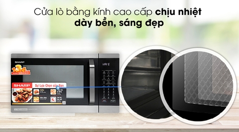 Lò vi sóng có nướng Sharp R-C932XVN-BST