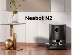NEABOT N2 – Robot hút bụi lau nhà thông minh tự đổ rác, LDS 4.0, lực hút 2700pa, lưu 30 bản đồ, quốc tế, Phân phối chính hãng.