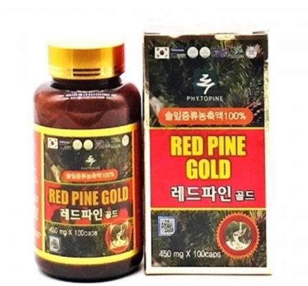 Tinh Dầu Thông Đỏ Red Pine Gold 450mg100 Viên