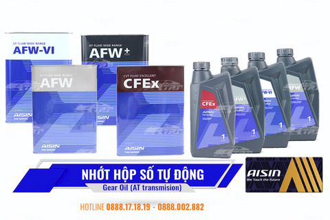 AISIN | Nhớt Hộp Số Tự Động