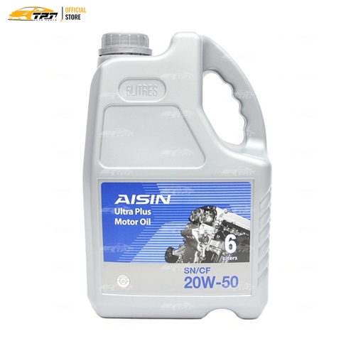 20W-50 SN/CF Nhớt Động Cơ Semi Synthetic ESSNP2056P [6 Lít] AISIN - Japan
