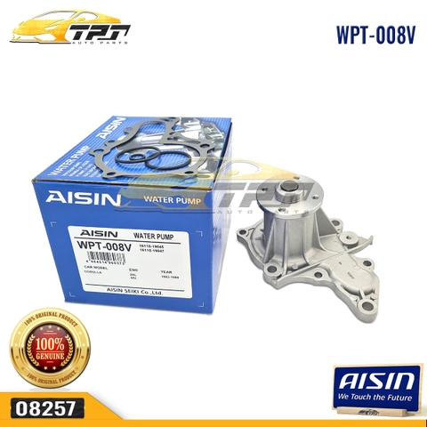 WPT008V Bơm Nước Toyota COROLLA - CORONA 1.3-1.5-1.6 83-87 AISIN - Japan