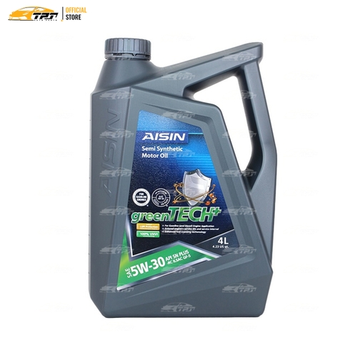 5W-30 SN/CF Nhớt Động Cơ Semi Synthetic ESSN0534PN [4 Lít] AISIN - Japan