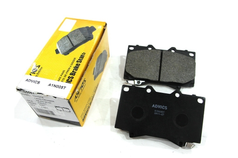 A1N005T - Bố Thắng - Má Phanh TRƯỚC Toyota LAND CRUISER 4.2 98- LAND CRUISER 4.5 4.7 98-07 LEXUS LX470 4.7 98-07 ADVICS - Japan