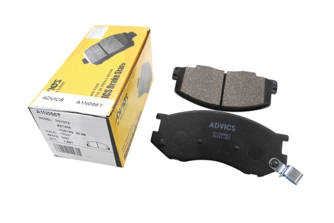 A1N096T - Bố Thắng - Má Phanh TRƯỚC Toyota ZACE GL 1.8 99-05 PREVIA 2.4 93-00 PRADO 2.7 99-02 CAMRY 2.2 3.0 91-94 ADVICS - Japan