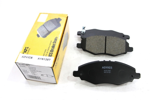 A1N138T - Bố Thắng - Má Phanh TRƯỚC Toyota ALPHARD 3.5 15-18 ADVICS - Japan