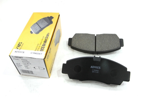 C1N026T - Bố Thắng - Má Phanh TRƯỚC Honda ACCORD 03-12 ODYSSEY 2.4 03-08 CIVIC VN 1.8 2.0 06-14 ADVICS - Japan