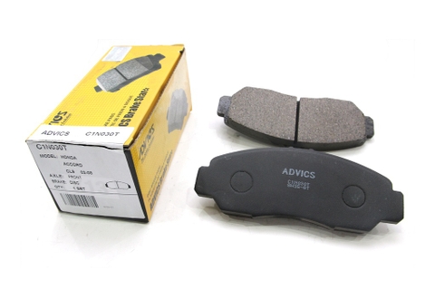 C1N030T - Bố Thắng - Má Phanh TRƯỚC Honda ACCORD 03-12 ODYSSEY 2.4 03-08 CIVIC VN 1.8 2.0 06-14 ADVICS - Japan