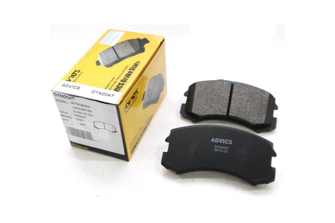 D1N004T - Bố Thắng - Má Phanh TRƯỚC Mitsubishi LANCER 1.6 00-13 LANCER VN 1.6 2.0 03-05 ADVICS - Japan