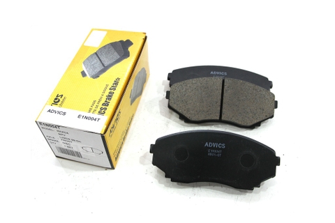 E1N004T - Bố Thắng - Má Phanh TRƯỚC Mitsubishi PAJERO SPORT 2.4D 3.0 17- Mazda CX7 2.3 2.5 CX9 3.7 06-16 ADVICS - Japan