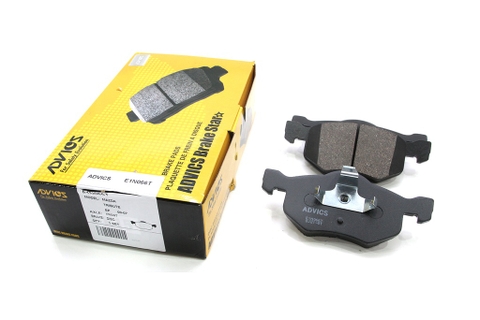 E1N066T - Bố Thắng - Má Phanh TRƯỚC Ford ESCAPE 2.3 VN 07-08 Mazda TRIBUTE 20- ADVICS - Japan