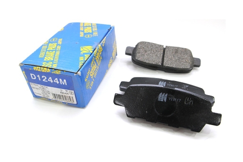 D1244M Bố Thắng - Má Phanh SAU Nissan PATHFINDER 3.5 13-17 TEANA 2.0 2.5 3.5 08-13 TIIDA 1.6 1.8 04-12 XTRAIL 2.0 2.2 2.5 00-13 MK Kashiyama - Japan