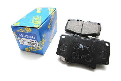 D2094M Bố Thắng - Má Phanh TRƯỚC Toyota LAND CRUISER 4.0 4.2 4.5 90-98 MK Kashiyama - Japan