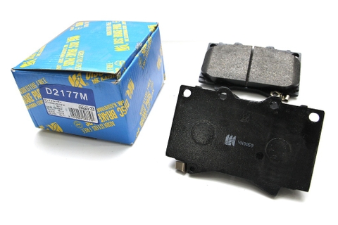 D2177M Bố Thắng - Má Phanh TRƯỚC Toyota LX470 4.7 98-07 LAND CRUISER 4.5 4.7 98-07 4.2 98- MK Kashiyama - Japan