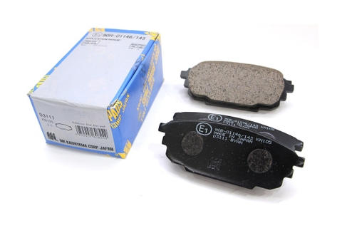 Bố Thắng - Má Phanh SAU Mazda 323 1.6 1.8 01-04 Ford LASER 1.6 1.8 99-05 [D3111] MK Kashiyama - Japan