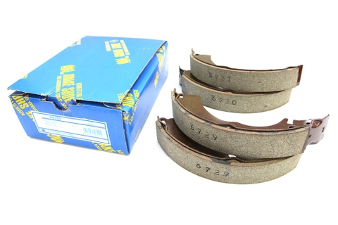 K6729 Bố Thắng - Má Phanh SAU Mitsubishi ATTRAGE MIRAGE 1.3 1.5 03-11 LANCER VN 1.6 03-13 MK Kashiyama - Japan