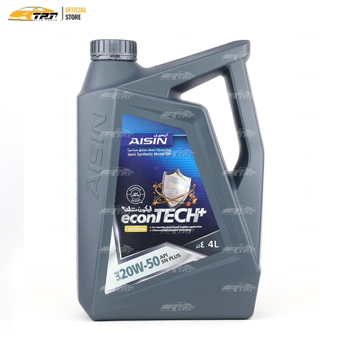 20W-50 SN/CF Nhớt Động Cơ Semi Synthetic ESSNP2054PN [4 Lít] AISIN - Japan