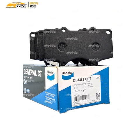 DB1482 GCT Bố Thắng - Má Phanh TRƯỚC Toyota FORTUNER 05-11 HILUX 01-11 Bendix - USA