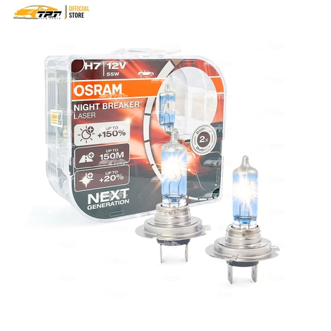 64210NLHCB Bóng Đèn Halogen Tăng Sáng 150% H7 [12V - 55W] Hộp = 2c OSRAM - Germany