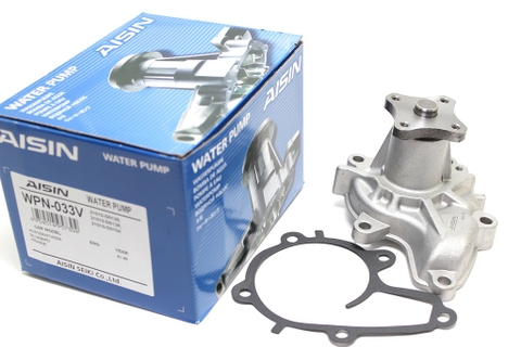 WPN033V Bơm Nước Nissan BLUEBIRD T12 - T72 - U11 (1.6-1.8.2.0) 84-90 AISIN - Japan