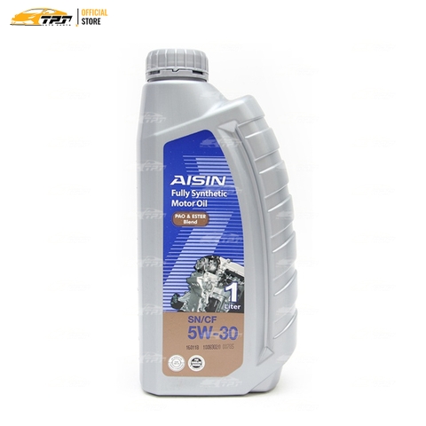 5W-30 SN/CF Nhớt Động Cơ Pao & Ester Blend Fully ESEN0531P [1 Lít] AISIN - Japan