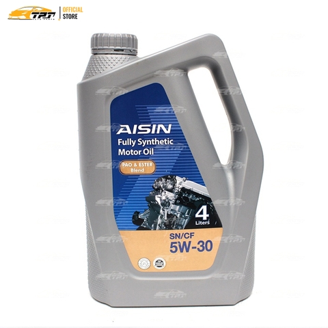 5W-30 SN/CF Nhớt Động Cơ Pao & Ester Blend Fully ESEN0534P [4 Lít] AISIN - Japan