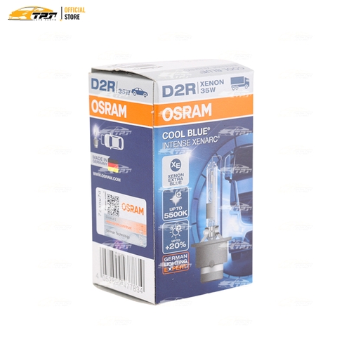 66250CBIHCB Bóng Đèn XENON Ánh Sáng Trắng Tăng Sáng 20% D2R 5500K / 2800Lm [12V - 35W] Hộp = 1c OSRAM - Germany