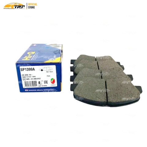 SP1399A | Bố Thắng / Má Phanh TRƯỚC 58101 H9A10 [Trong 132.8-58.2-17 Ngoài 132.8-58.2-17] Hi-Q