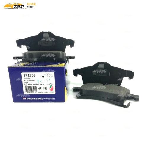 SP1703 Bố Thắng - Má Phanh TRƯỚC 1605456 [Trong 155.2-70.1-19.3 Ngoài 156.5-76-19.3] Hi-Q