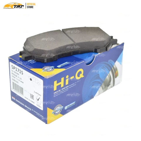 SP1715 Bố Thắng - Má Phanh TRƯỚC 410604EA0A [Trong 141.8-59.6-16.8 Ngoài 141.8-59.6-16.8] Hi-Q