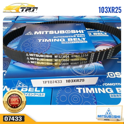 113XR25 Dây Curoa Cam / Dây Đai Răng Suzuki WAGON R Mitsuboshi - Japan