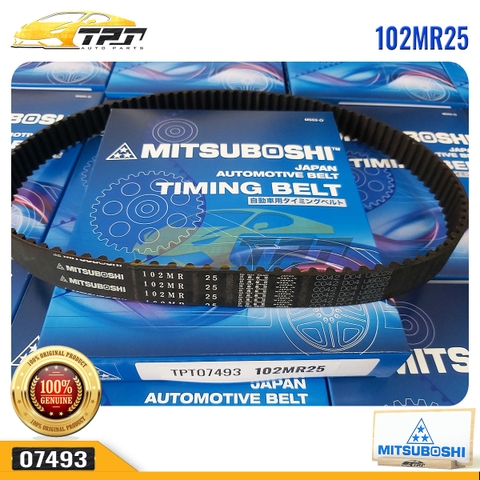 102MR25 Dây Curoa Cam / Dây Đai Răng Toyota PRADO - 4 RUNNER - LAND CRUISER - HIACE Mitsuboshi - Japan