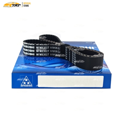 117XY29 Dây Curoa Cam / Dây Đai Răng Mitsubishi LANCER 1.6 Mitsuboshi - Japan