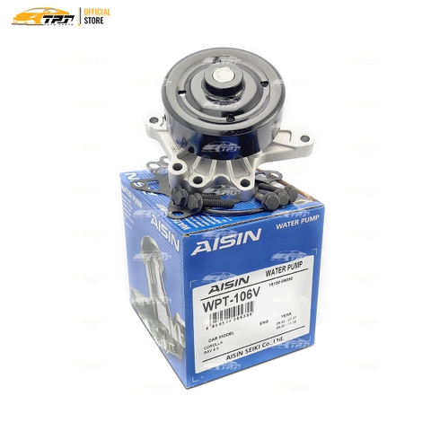 WPT106V Bơm Nước Toyota COROLLA 1.3 VN 97-01 - COROLLA ALTIS 1.8 VN 01-10 AISIN - Japan