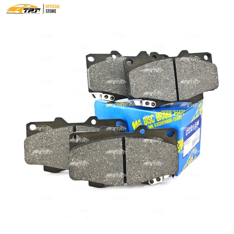 D2215M Bố Thắng - Má Phanh TRƯỚC Toyota FORTUNER 2.5 3.0 DIESEL 05-11 HILUX 2.4 2.5 3.0 DIESEL 01-11 MK Kashiyama - Japan