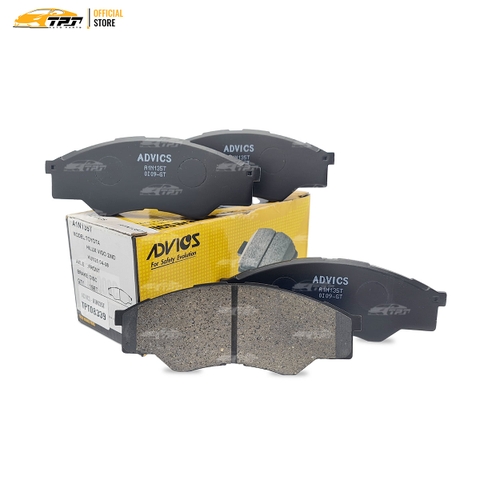 A1N135T - Bố Thắng - Má Phanh TRƯỚC Toyota INNOVA VN 2.0 06-16 HILUX 2.5 DIESEL 04-11 LAND CRUISER 4.5-5.7 07- ADVICS - Japan